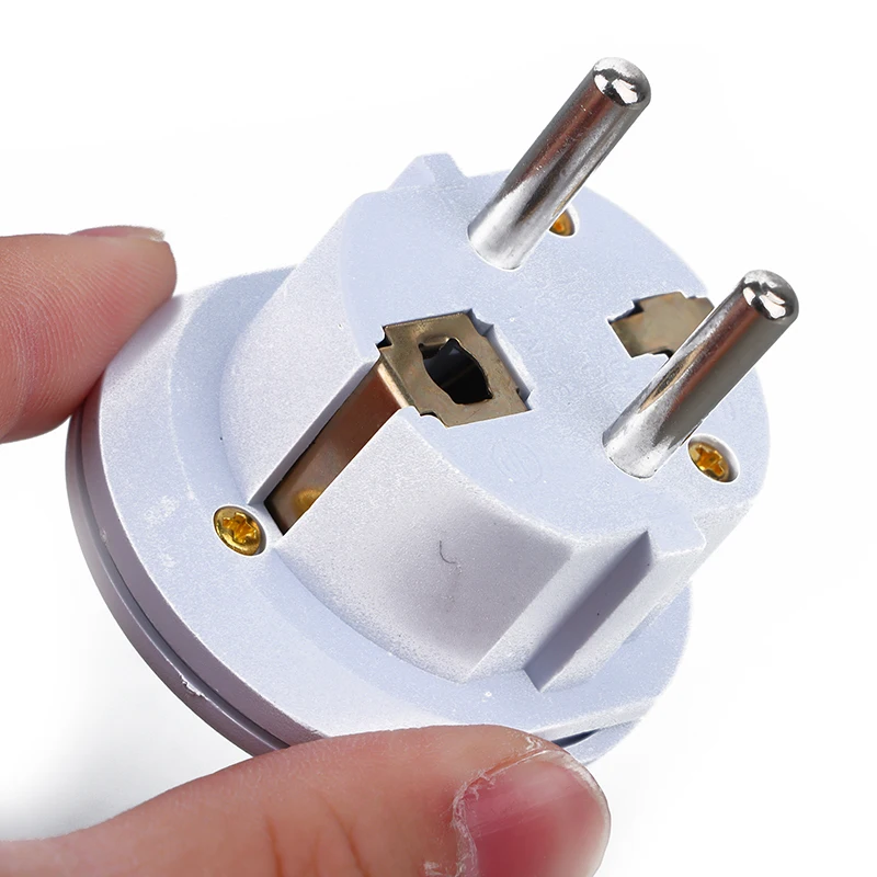 Australia China European Travel Pure Copper German Standard Plug Sockets AU UK US To EU Euro Plug Adapter Converter