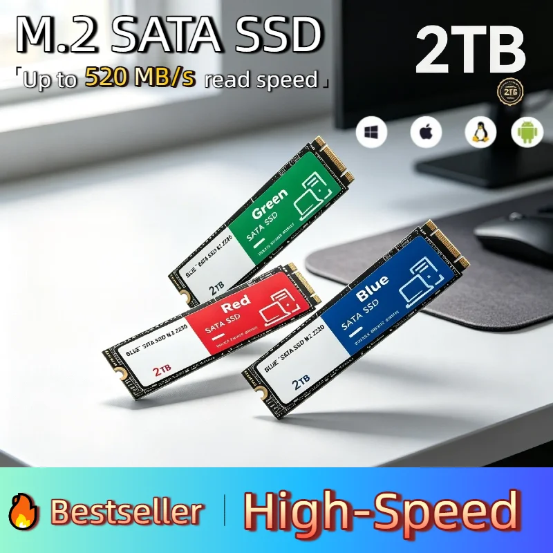

Ultra Fast 1TB M.2 NVMe 2026 New Internal Solid State Drive Hard Disk for Desktop Laptop PC Computer Upgrade Plus