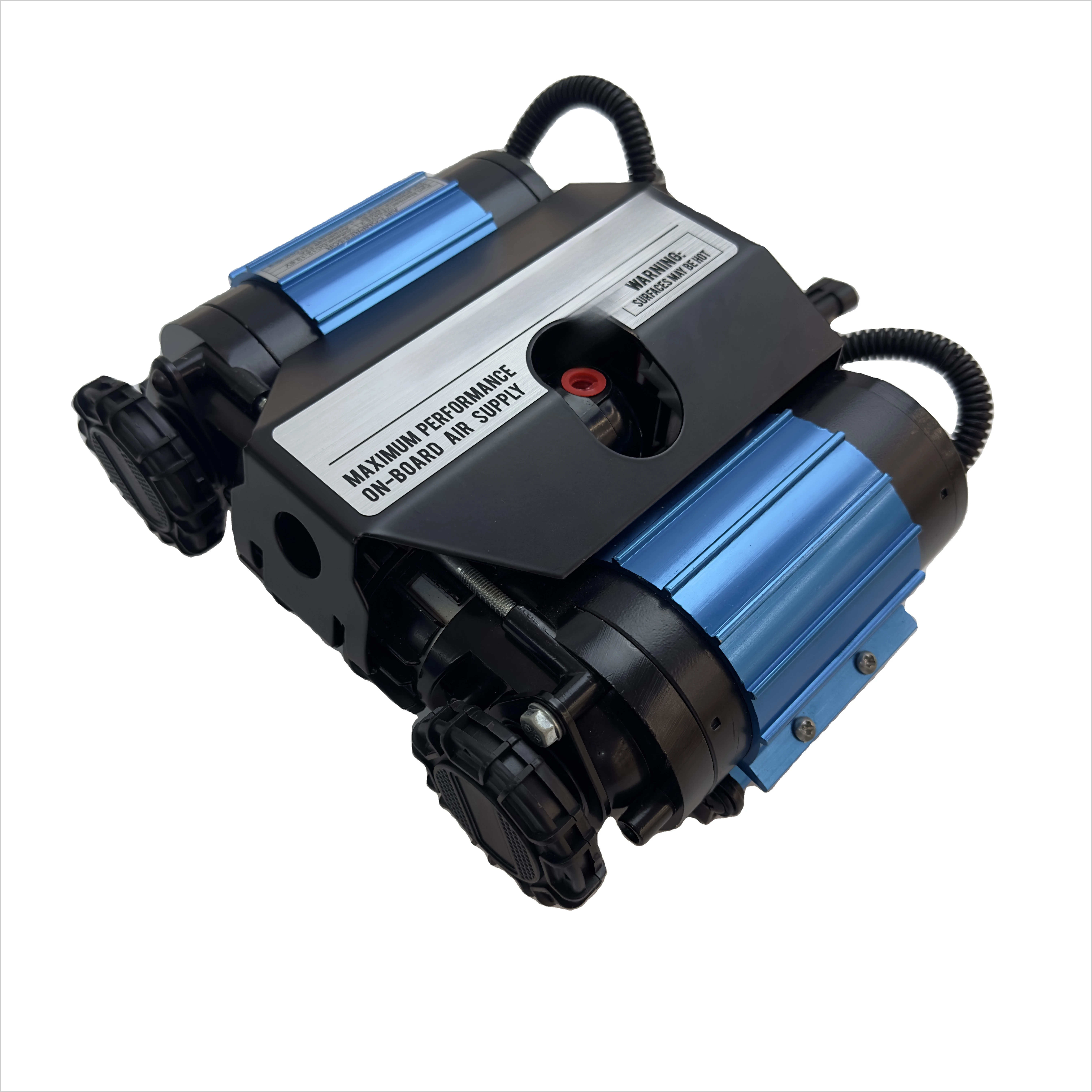 

101 - 150Psi Twin Cylinder, Low Noise, Wired Power Supply, Convenient Car Air Pump