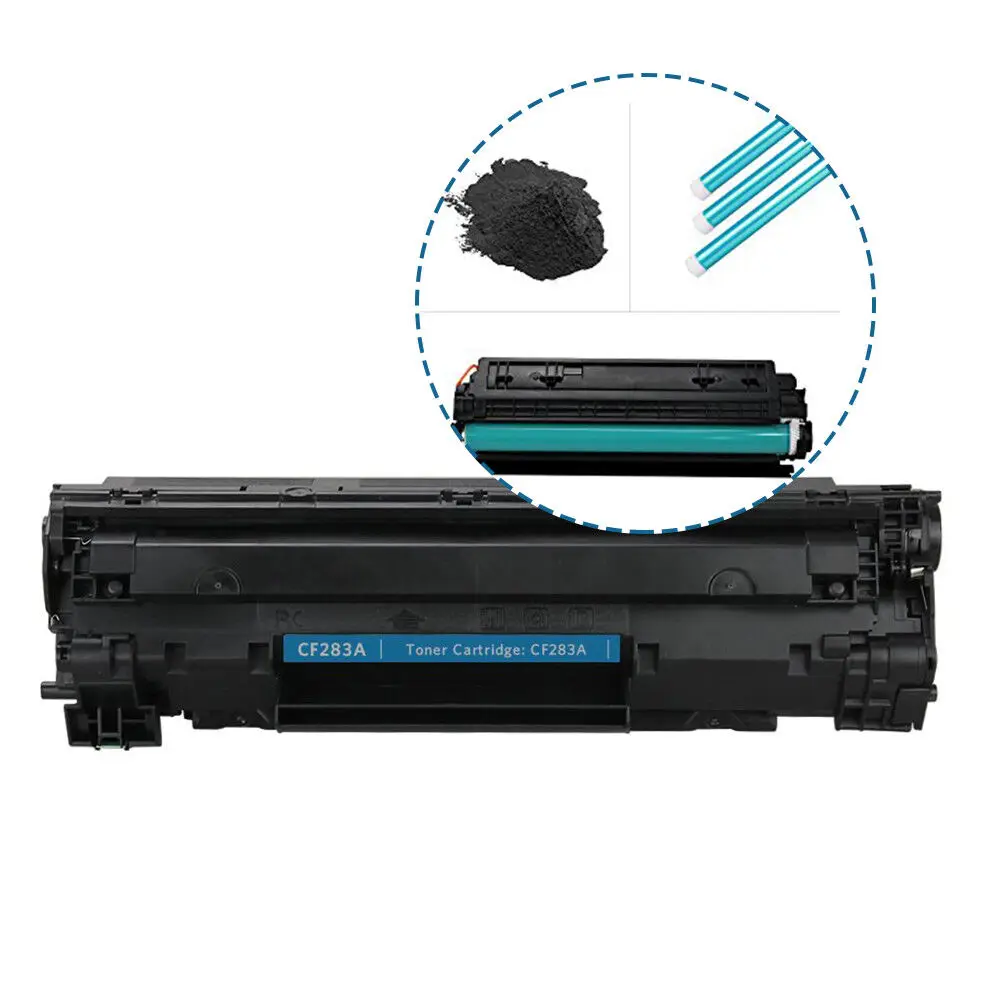 Imagem -04 - Cartucho de Toner Laser Preto para hp Laserjet Pro Mfp M127fw M127fn 2pk Cf283a 83a