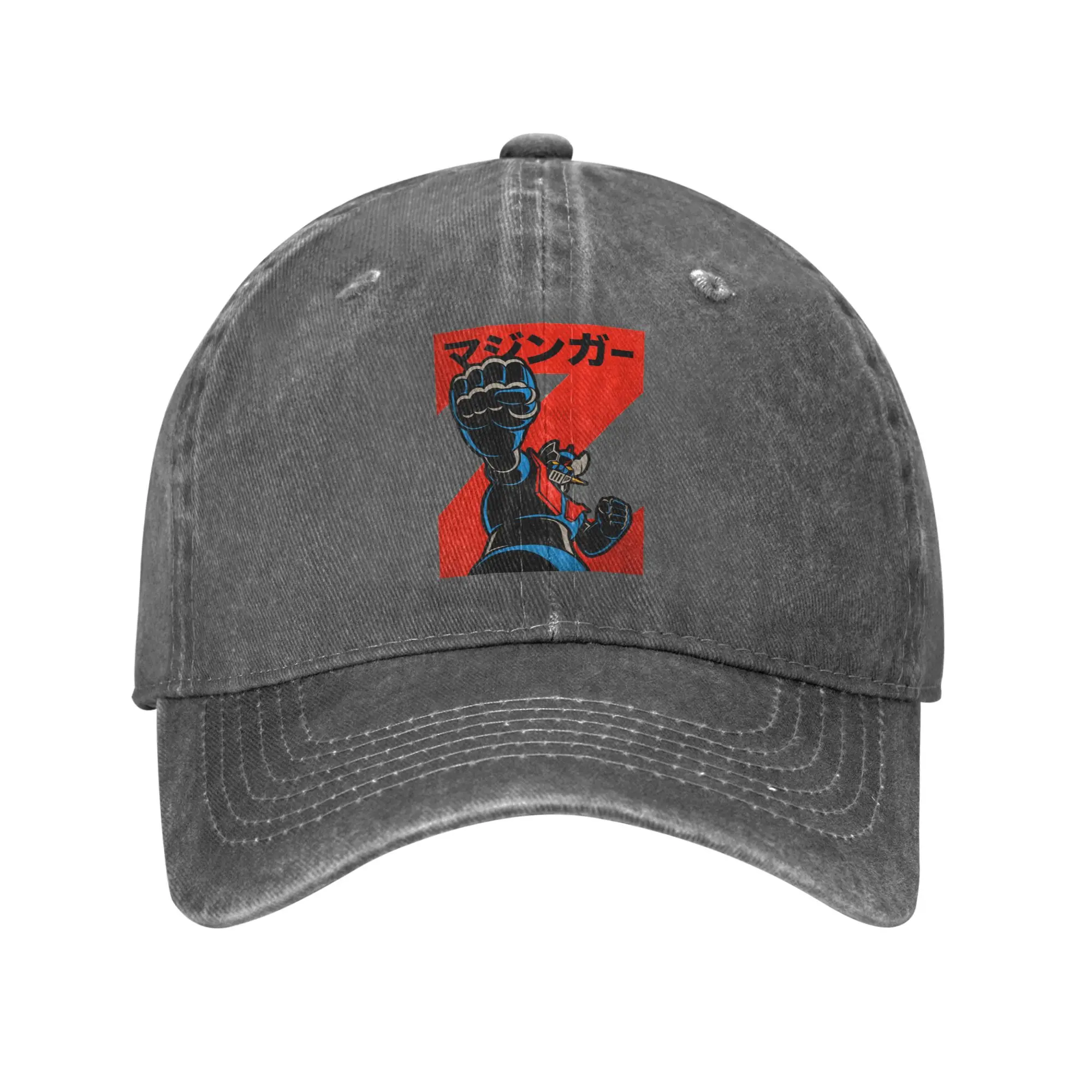 Gorra multicolor Mazinger Z con visera para mujer, gorras de protección con visera personalizadas Mazinger Z Jap