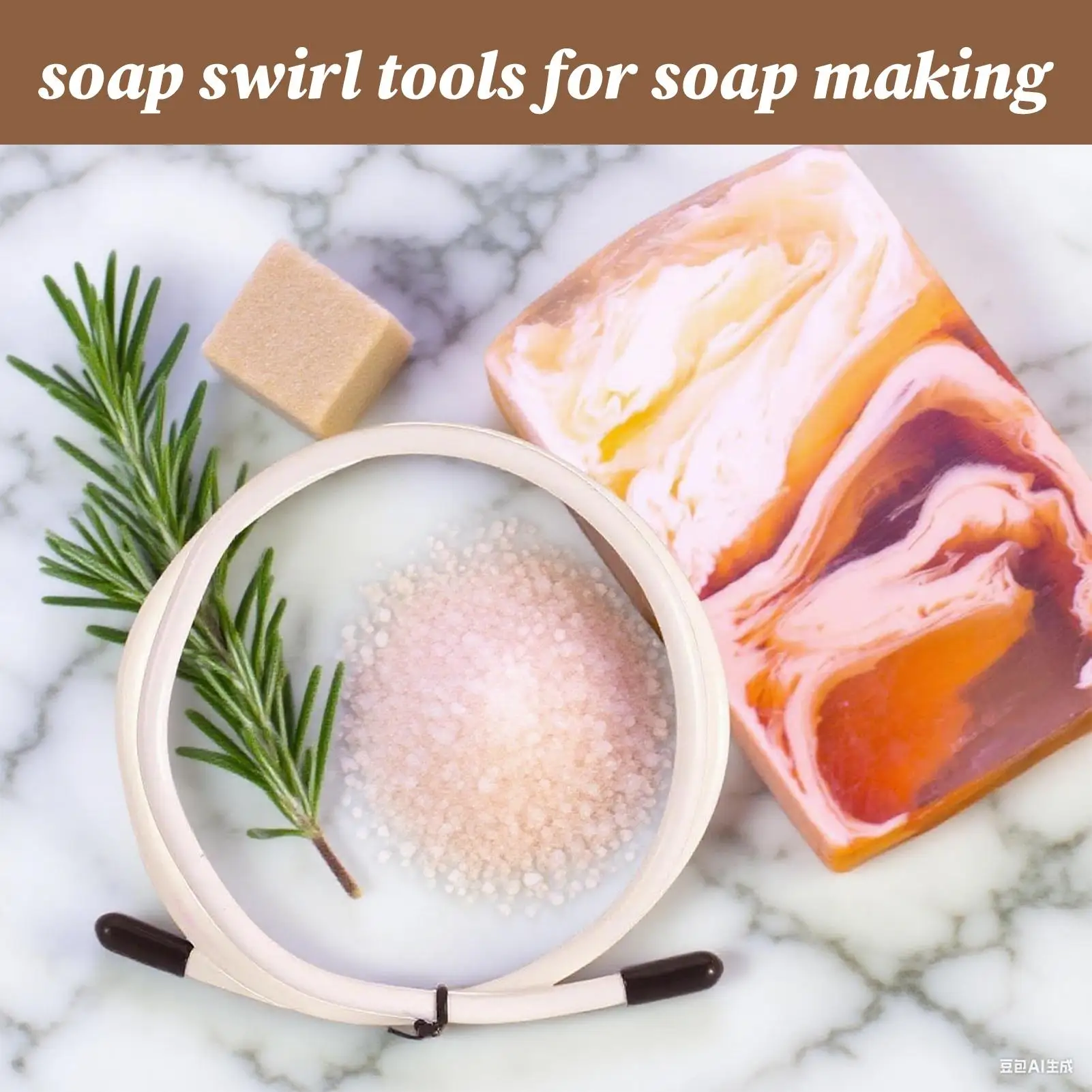 

Soap Making Utensils Swirl Tool For Soap Making Molds Molding Swirling Attachment Supplies For Crafting Artwork Production