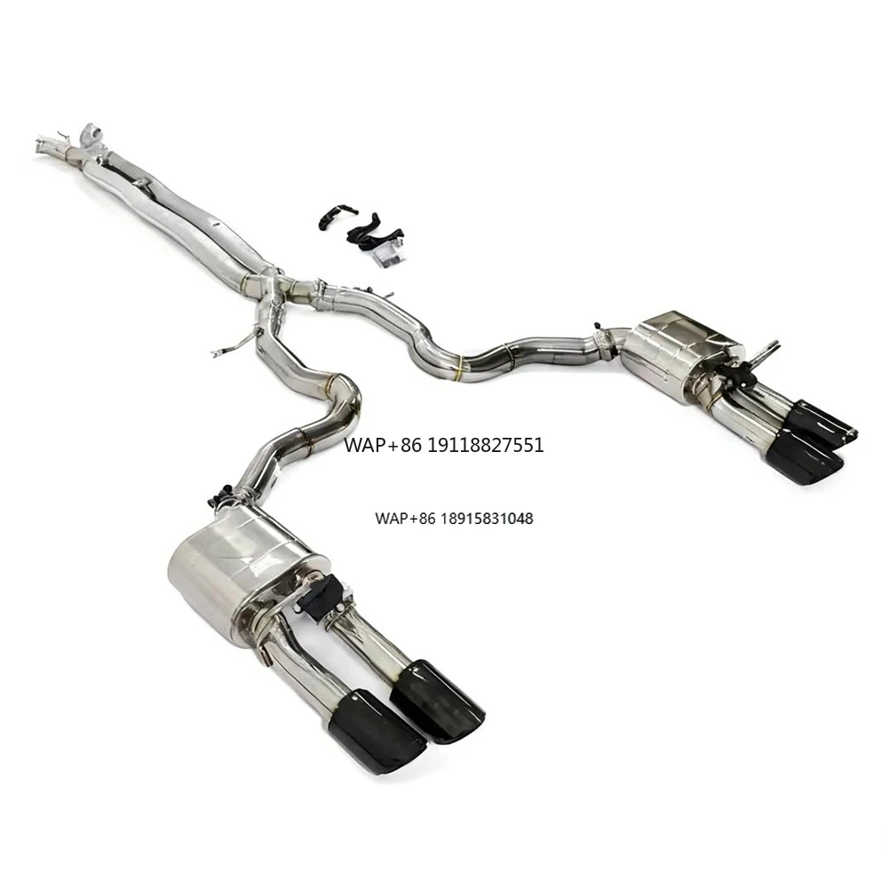

Suitable for 2.9T From 2016 Onwards, Modified Mid - Rear Valved Exhaust Pipe.