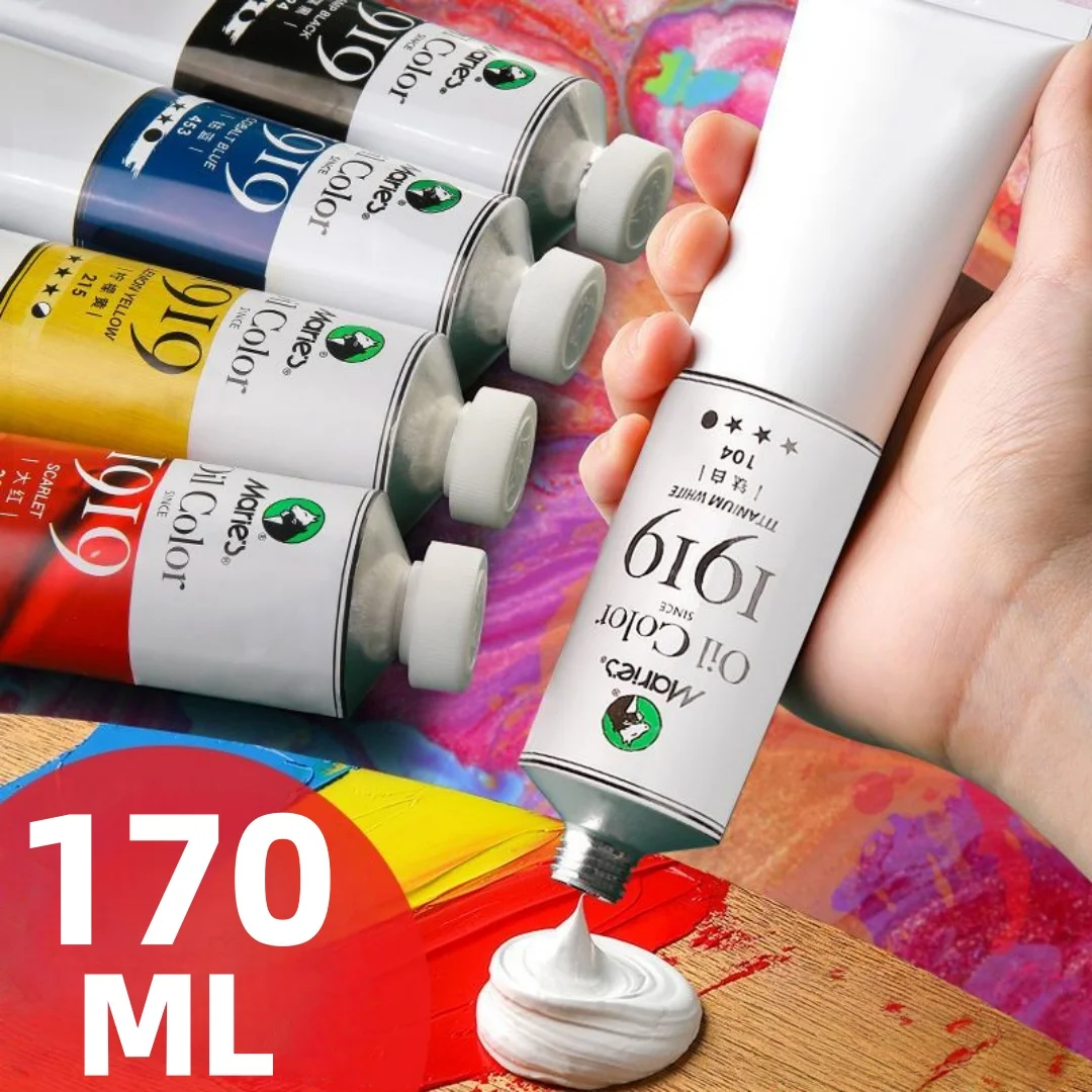 

Oil color 170ML, specifically designed for artists, single tube, suitable for graffiti and painting