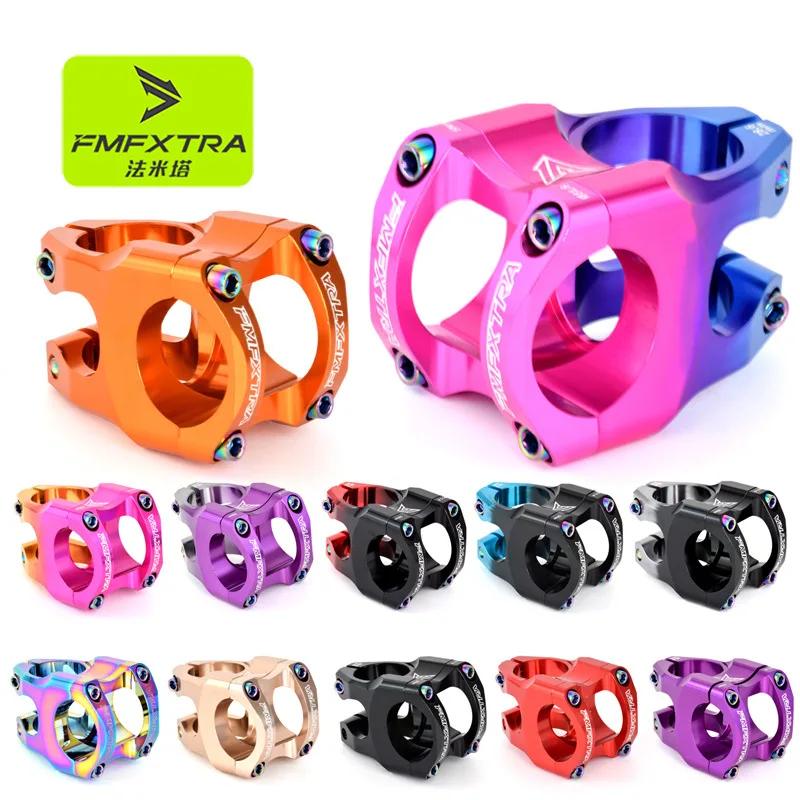 

Mountain bike hollowed-out handlebar stand 31.8*35mm high-strength aluminum alloy rapid-descent vertical pipe CNC handlebar