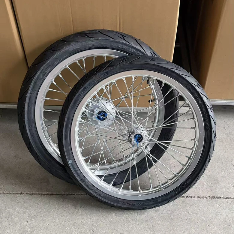 Sur Ron Supermoto Street Road Ride Conversion Kit Chaoyang Tire Rim Wheel Kit for Surron Light Bee Electric Dirt Bike