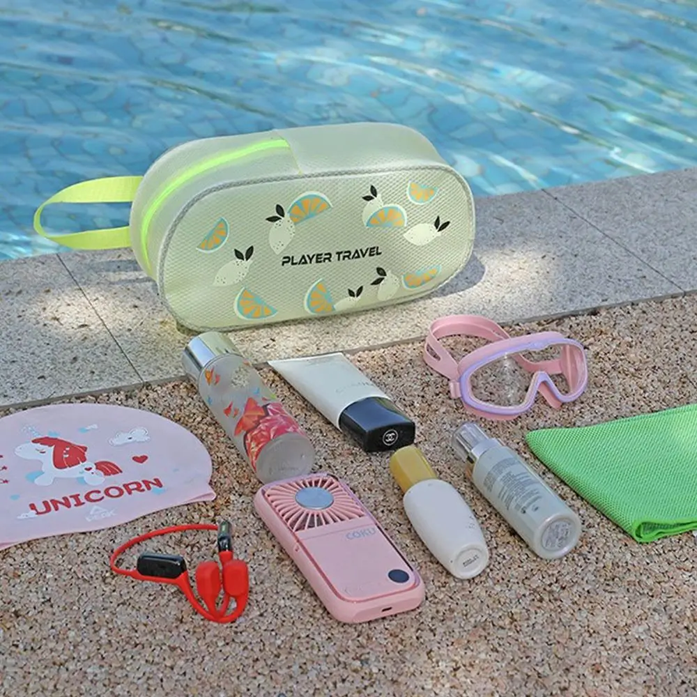 

Waterproof Swimming Handbag Dry Wet Separation Large Capacity Toiletries Bag Lightweight Breathable Pool Waterproof Storage Bag
