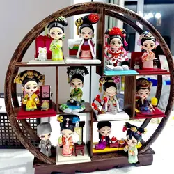 Empresses in The Palace 2 Series Blind Box Surprise Figurine Legend of Zhen Huan Action Anime Kawaii Model Mystery Box Kid Gift
