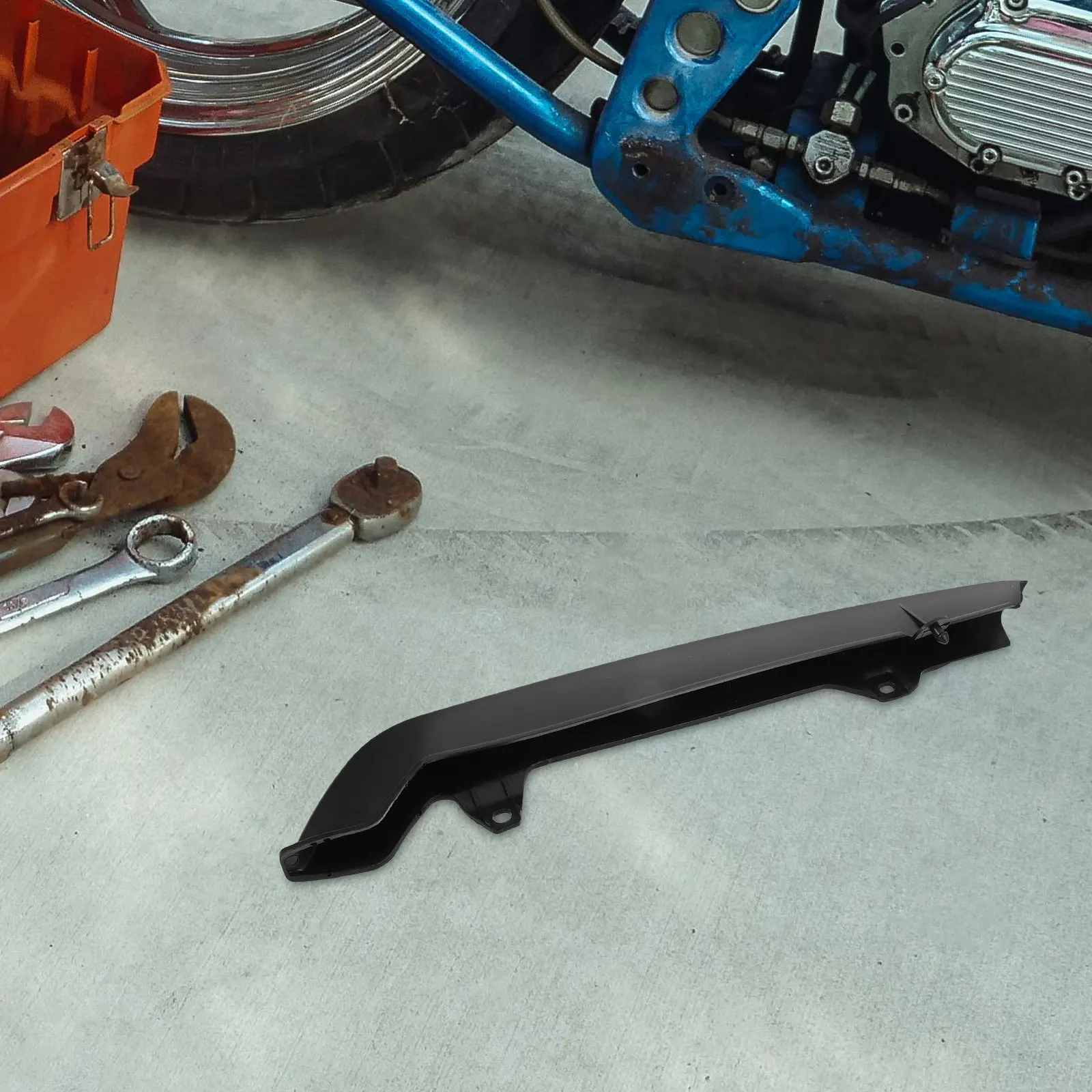 Gs125 Chain Cover Protector Heavy Duty Iron Motorcycle Chain Guard Accurate Structure Long Term Use Pit Bike Sprocket Guard