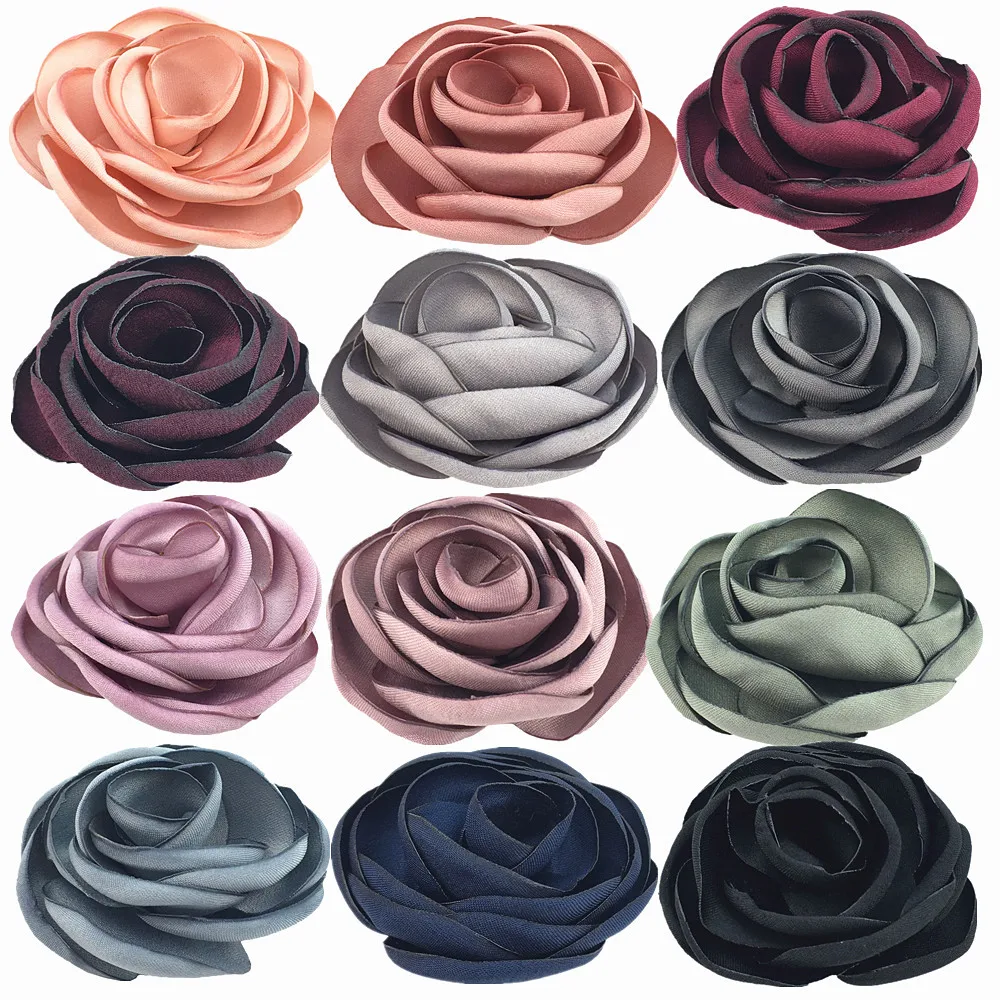 

6 см полый цветок с сожженным краем, банка «сделай сам», различные сердечники цветов, уникальный шелковый корсаж ручной работы с сухой розой, оптовая продажа, 300 шт.