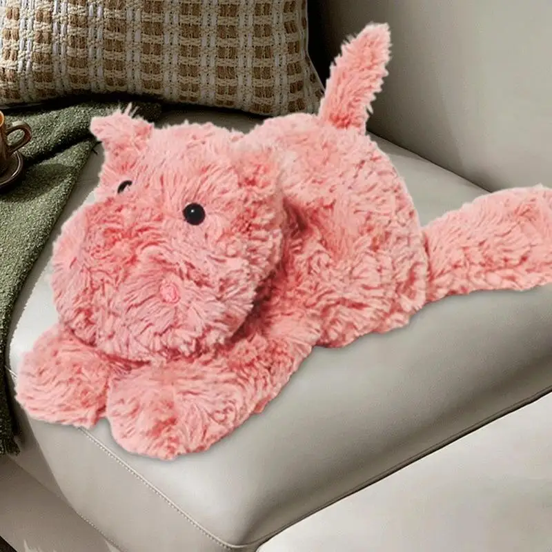 Hippo Plush ของเล่นตุ๊กตาน่ารักของเล่นตุ๊กตาน่ารักตุ๊กตาสัตว์ Sleeping Companion หมอนนุ่มน่ารักตุ๊กตาสําหรับเด็กผู้หญิงรถบ้านเตียง