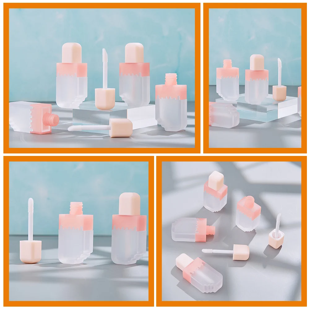 10 قطعة أنابيب ملمع الشفاه ABS القوية حاويات فارغة لزيت بلسم الشفاه ظلال العيون تخزين السفر مستلزمات ماكياج #1