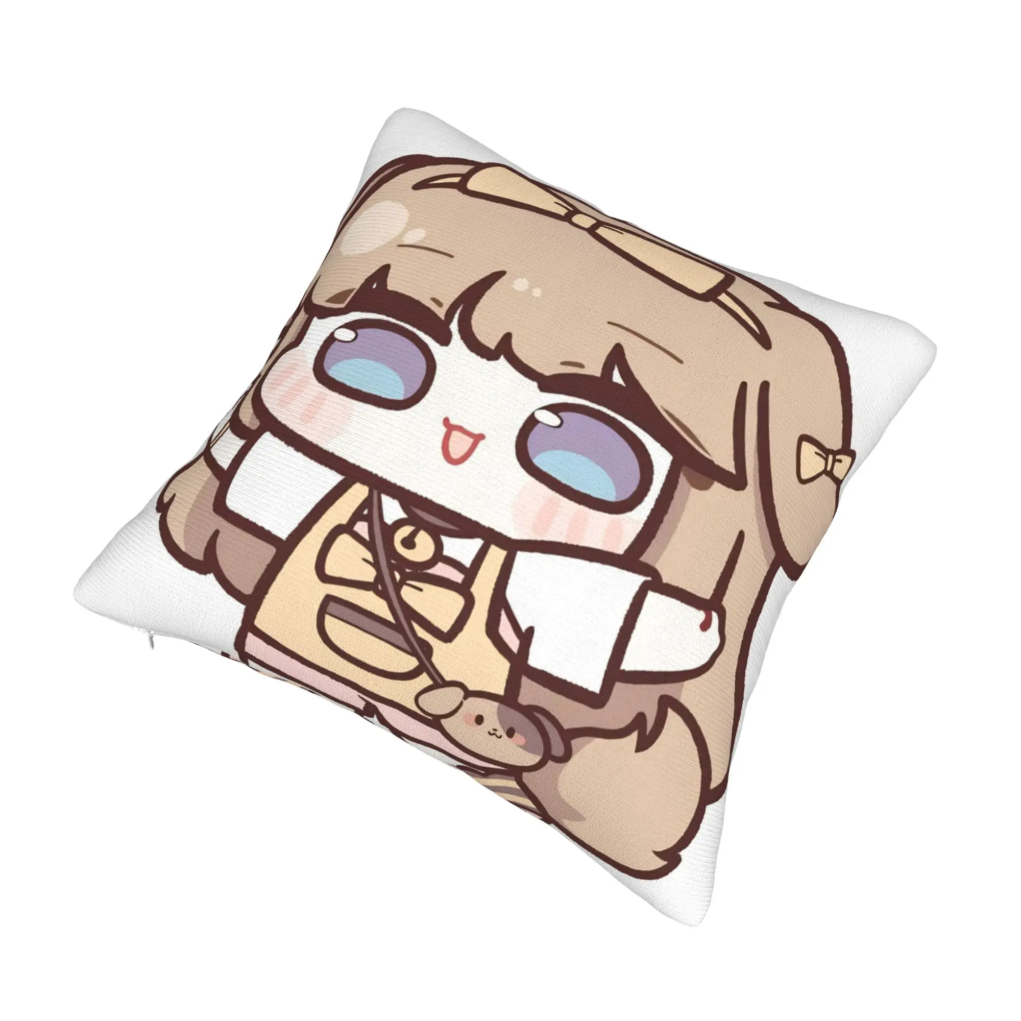 Decorative Pillow Cover Trickcal C-Chibi Go Games Merch Home  Throw Pillow Case Cover Zippered Multi Size