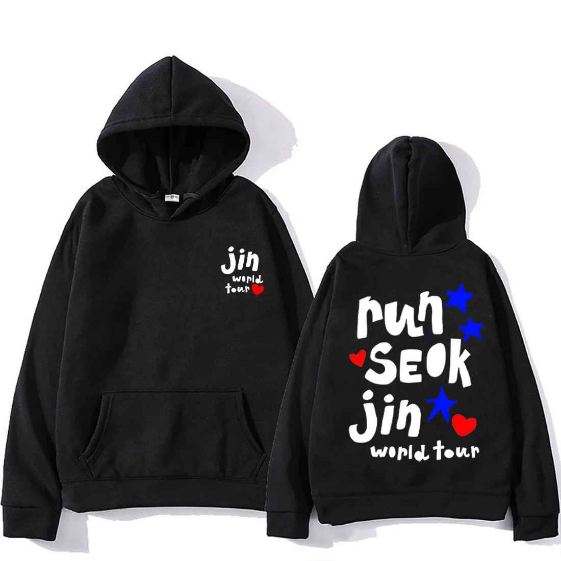 

Jin Runseokjin World Tour 2025 Hoodie Men Women Kpop Korean Fashion plus size tops Long Sleeve Sweatshirts funny Unisex pullover