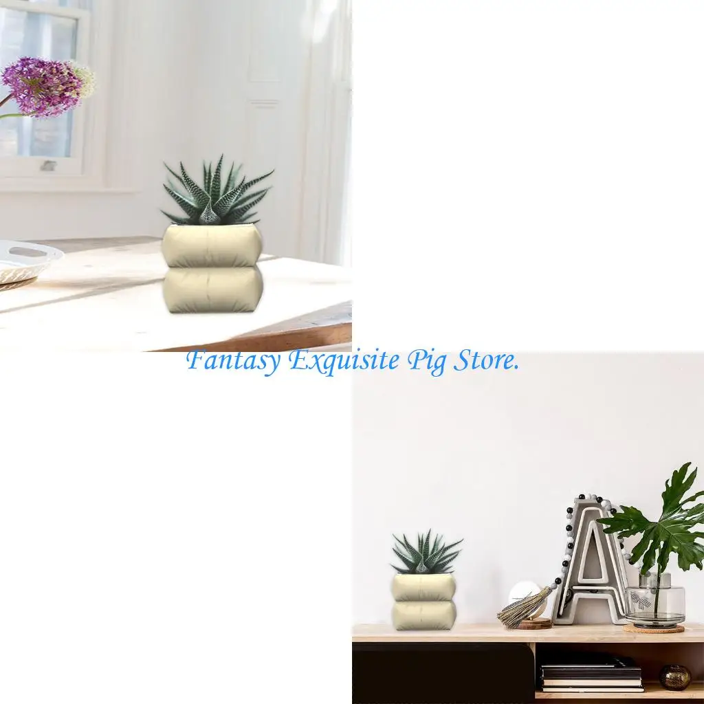 

HXBF Elegant Square Vase Garden Pots Mould Silicone Mould Sturdy Crafting Supplies Portable for Patio and Balcony Decoration