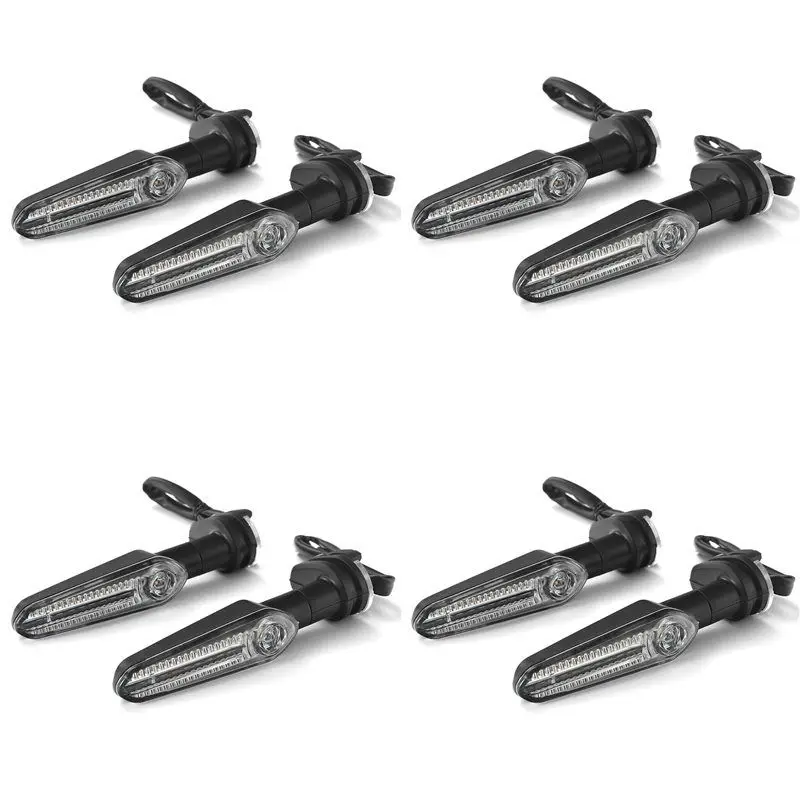 

8X для MT07 Tracer 700 900 XJ6 FZ6 MT09 900 MT10 Светодиодный индикатор поворота для YZF R15 R1 R3 R6 R7 R9 R25