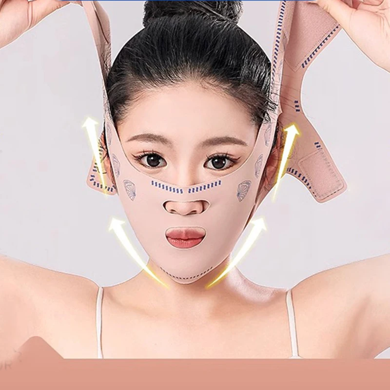 Chin Cheek Slimming Bandage V Shaper V Line Lifting Mask Face Lifting Anti Wrinkle Strap Band Sleeping Mask Beauty Health