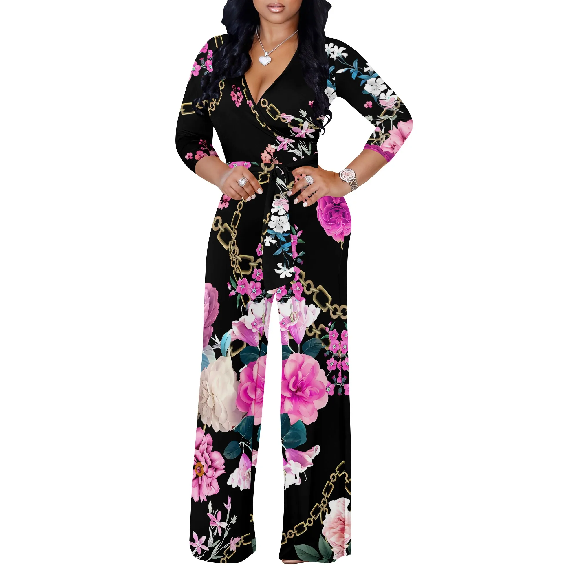 Summer Strappy Romper for Women Abstract Paint Print V Neck Sleeveless Jumpsuit for Party Beach