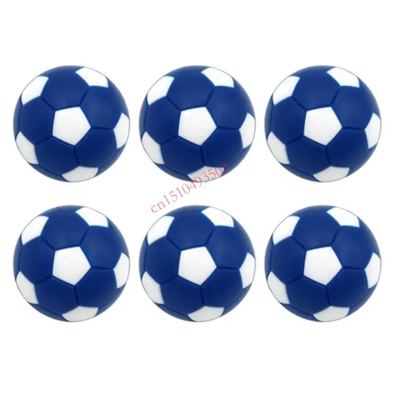 

6 Pcs Foosballs Table Games Replacement Ball Official Tabletop Game Ball Table Soccer Ball Football Machine Parts 448C