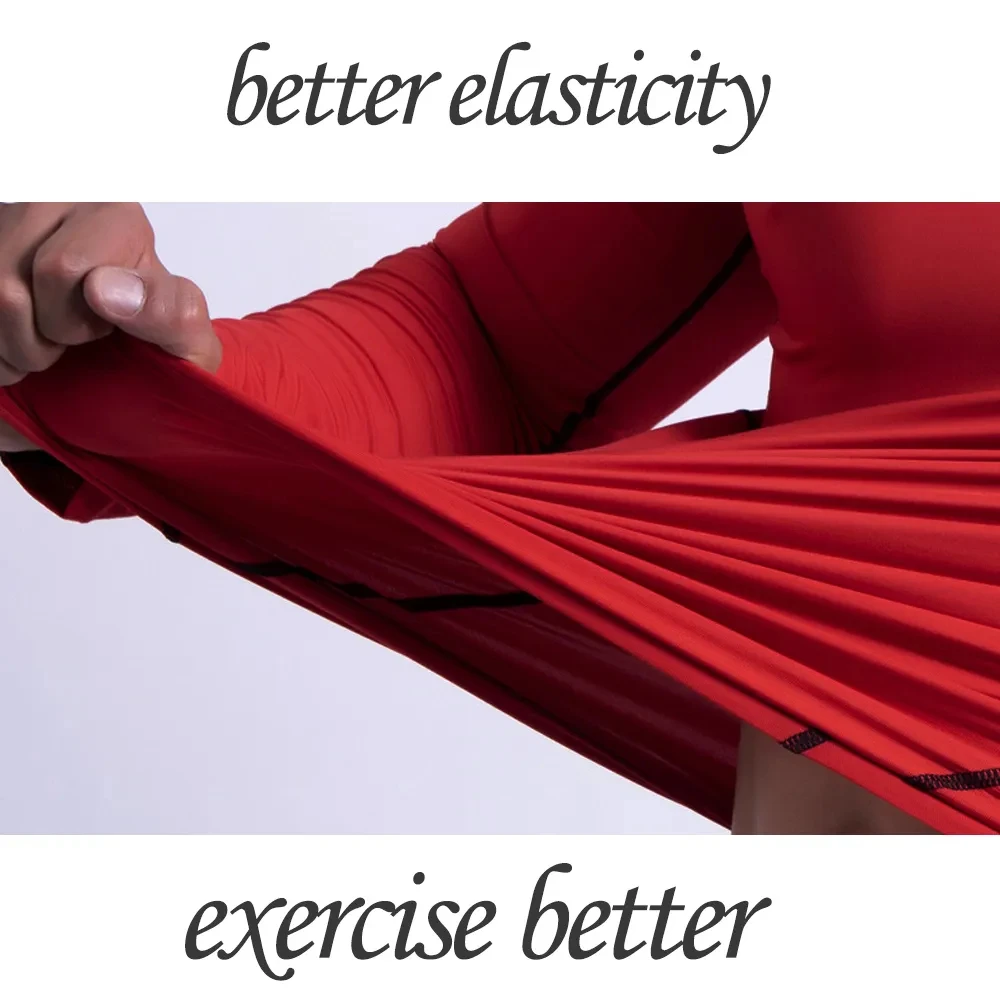 Męski zestaw kompresyjny T-shirt z krótkim rękawem Męskie obcisłe spodnie Fitness Odzież kulturystyczna Rashguard Kombinezony sportowe