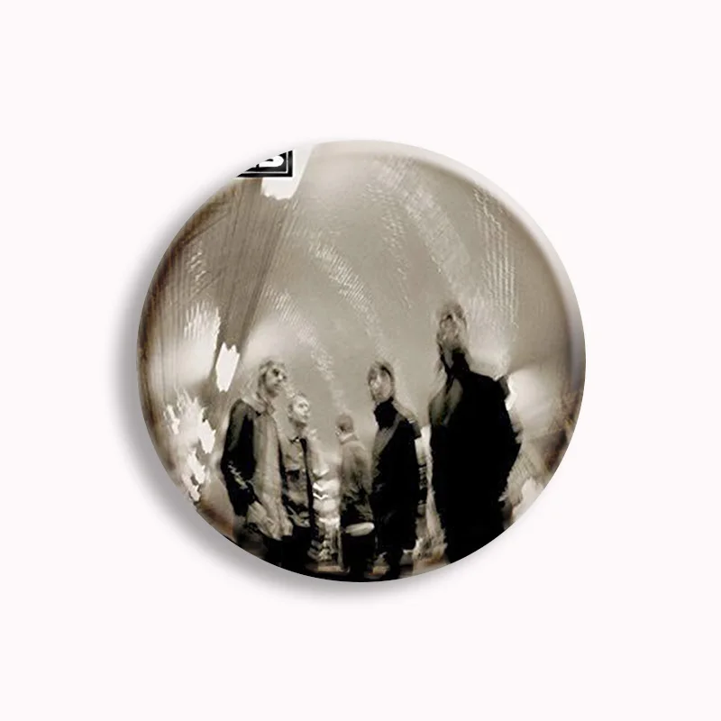 Oasis Band Soft Button Pin Hot Music Poster Album Aesthetic Brooch Badge Bag Decor Accessories Fans Collect Gifts