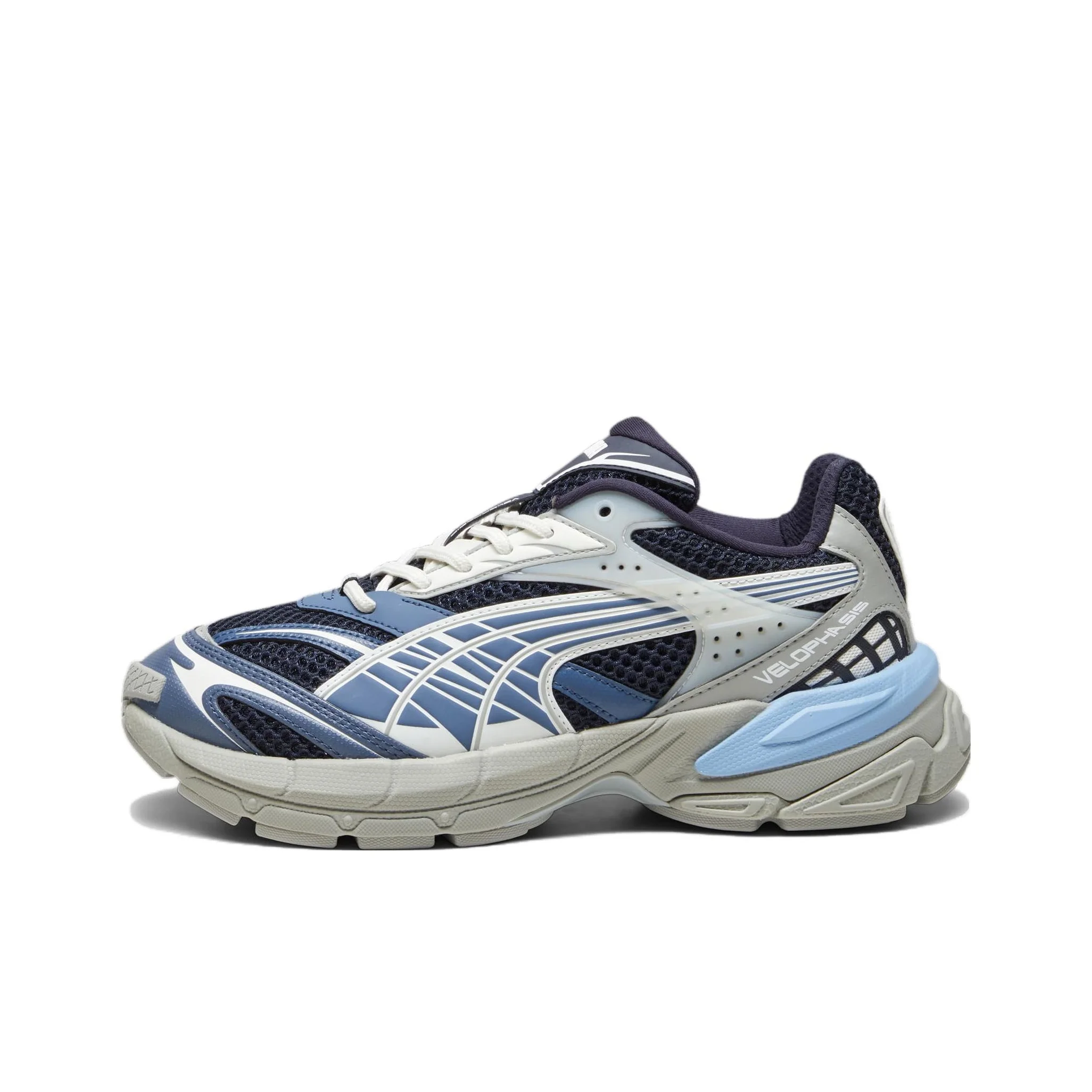 PUMA Velophasis Casual Shoes Unisex Low Top Navy Blue 389365-06