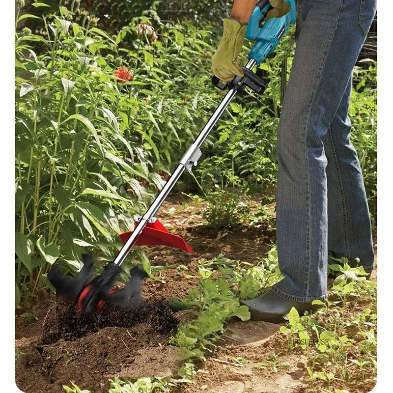 

Электрический литий-ионный культиватор для рыхления твердых почв, сельскохозяйственная машина для обработки почвы, бытовая ручная газонокосилка, роторный культиватор