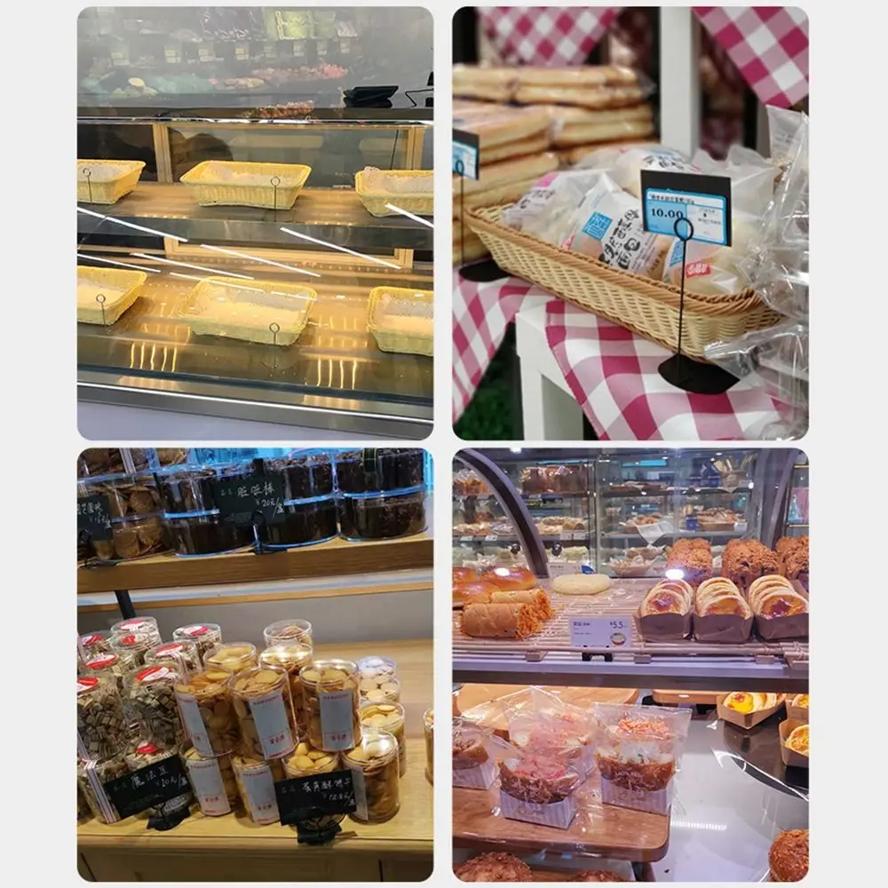 Metal Material Metal Pop Clip Sign Holder Display Stand Name Card Display Stand Multi-Purpose Photo Clamp Restaurant