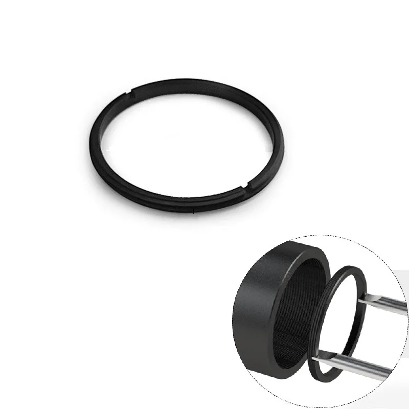 SM05-SM4/M6-M151 Threaded snap ring pressure ring, Aluminum, optical lens fixing ring, lens sleeve, laboratory accessories