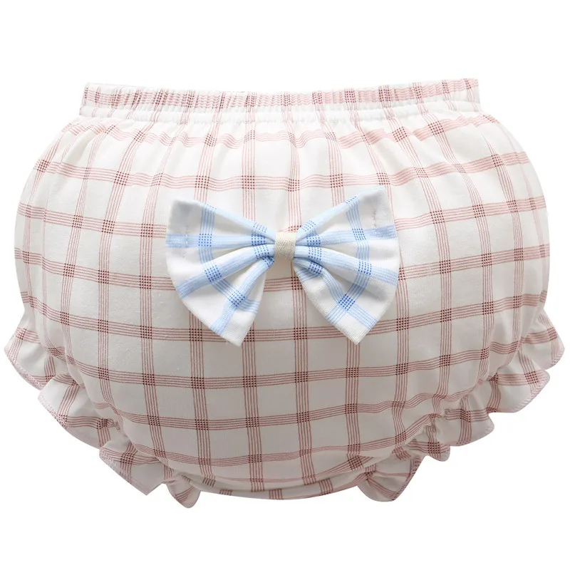 Kids 100% Cotton Underwear Panties Girls Baby Infant Cute Big Bow Shorts For Children Fashion High-Quality Underpants Gifts