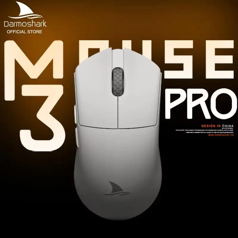 

Darmoshark M3 Pro Gaming Mouse 4K Wireless Bluetooth Computer Game Mice 26000DPI PAM3395 Nordic N52840 TTC For Office Laptop