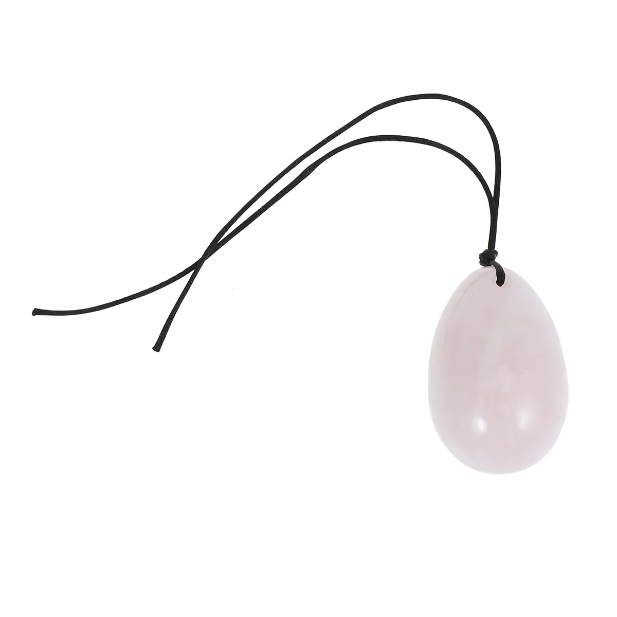 

Pink 45x30mm Pendant Jewelry Drilled Crystal Quartz Exercise Gift Purity Rebirth for Women