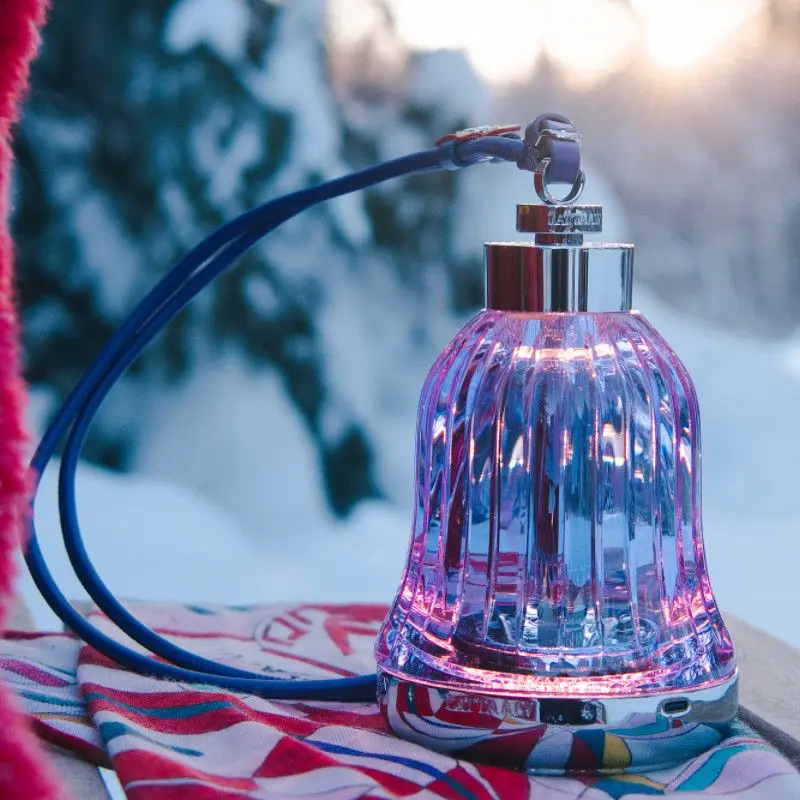 

Natural crystal lamp high-end art souvenir light elf atmosphere