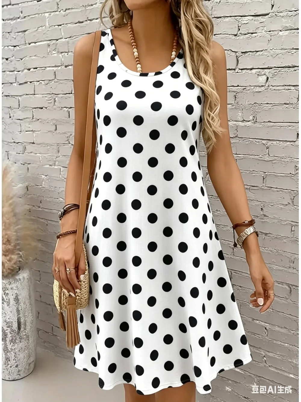 

Women's Summer Dress,Simple Sleeveless Floral Sundress, Beach O-Neck 3D Print Dress for summer clothes,Casual summer outfits