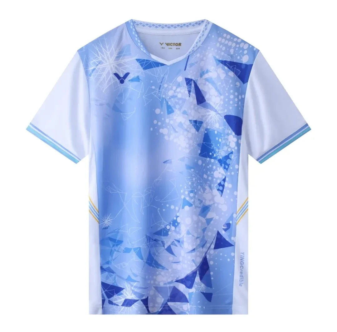 جديد 2025 تي شيرت ملابس كرة الريشة المتعددة للشاطئ، رياضات سريعة الجفاف قابلة للتنفس، قمصان رياضية عالية الجودة