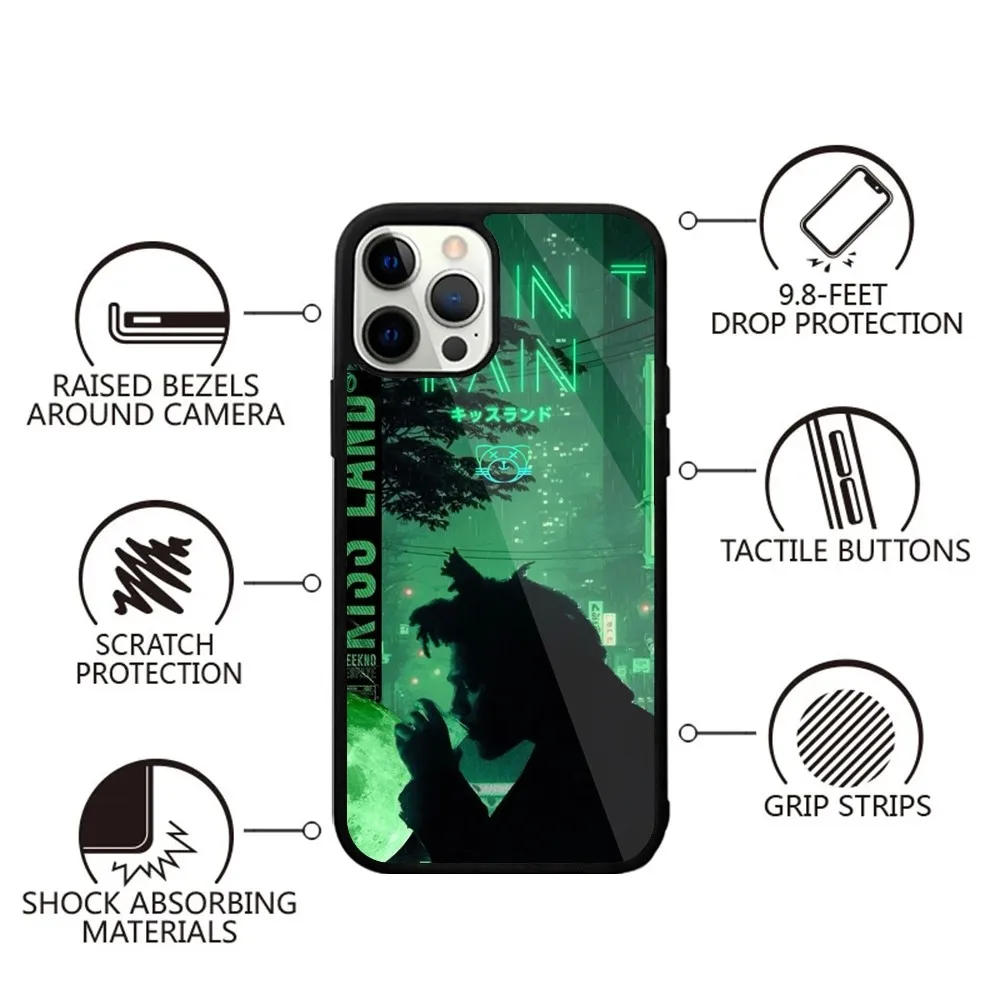 The W-weeknd Kiss Land   Phone Case Strong Magnetic For IPhone 16,15,14,13,Pro,Max,Plus,11,12,Mini For Magsafe Wireless Charging