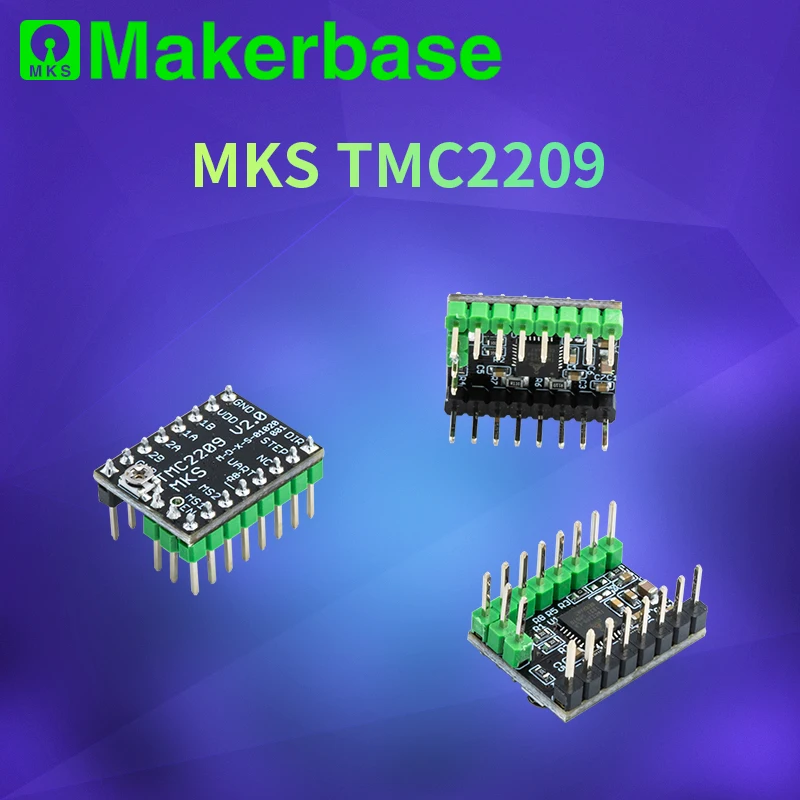 Makerbase MKS tmc2209 3D printer motor drive ultra silent high current infinite bit zero return