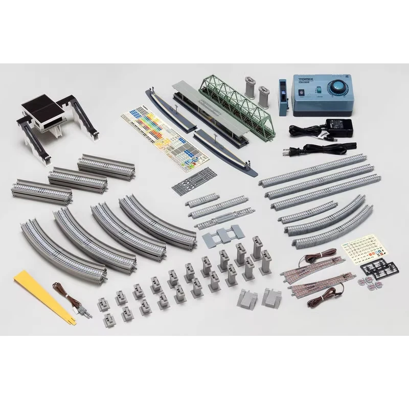 TOMIX N 형 1/150-160 기차 액세서리 A + B + C 세트 3 차원 크로스 트랙 세트 90951 액세서리 세트 소년 장난감 선물