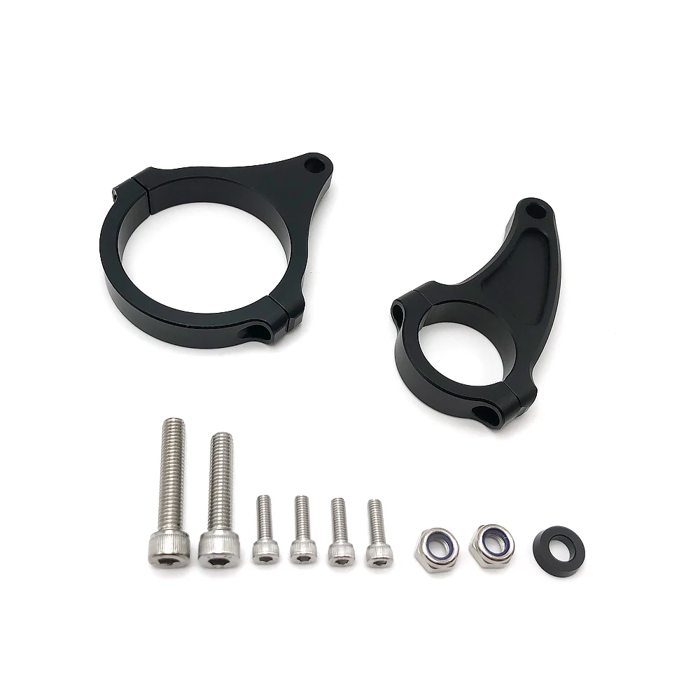 CNC Aluminum Alloy Steering Damper Bracket For KAABO Wolf Warrior 11 Wolf King/Wolf King+ Warrrior GT Electric Scooter Parts - view 3