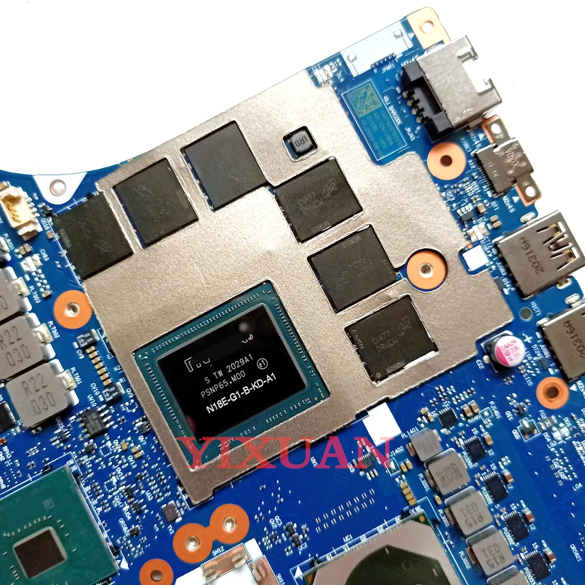 For Lenovo Legion 5P-15IMH05H laptop motherboard GY750/751 NM-C911 motherboard with CPU I7 10875H GPU RTX2060 6GB 100% test work