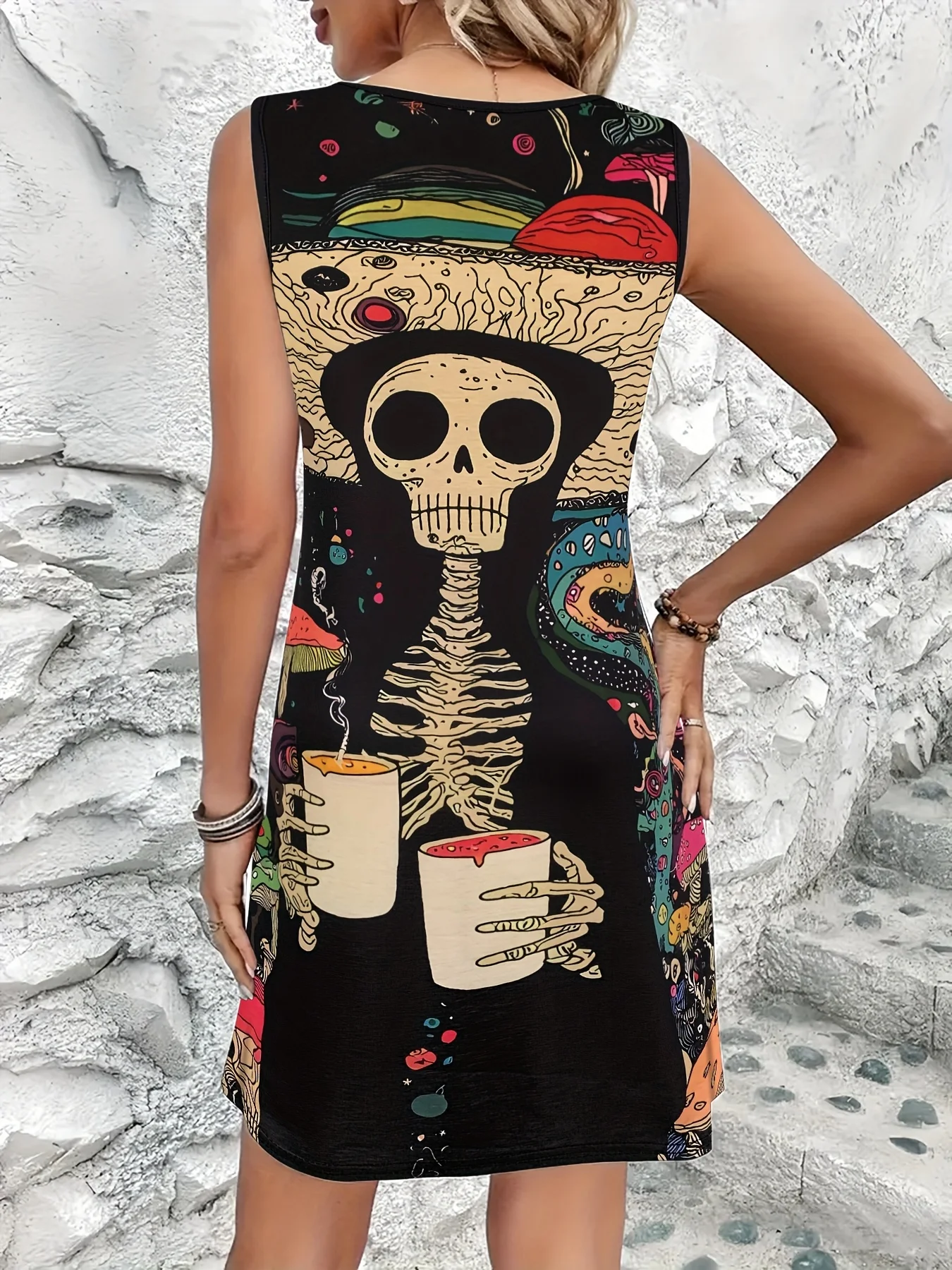 Women'S Gothic Punk Casual Dre - Summer Clothing For 60 Year Old Woman recension och pris