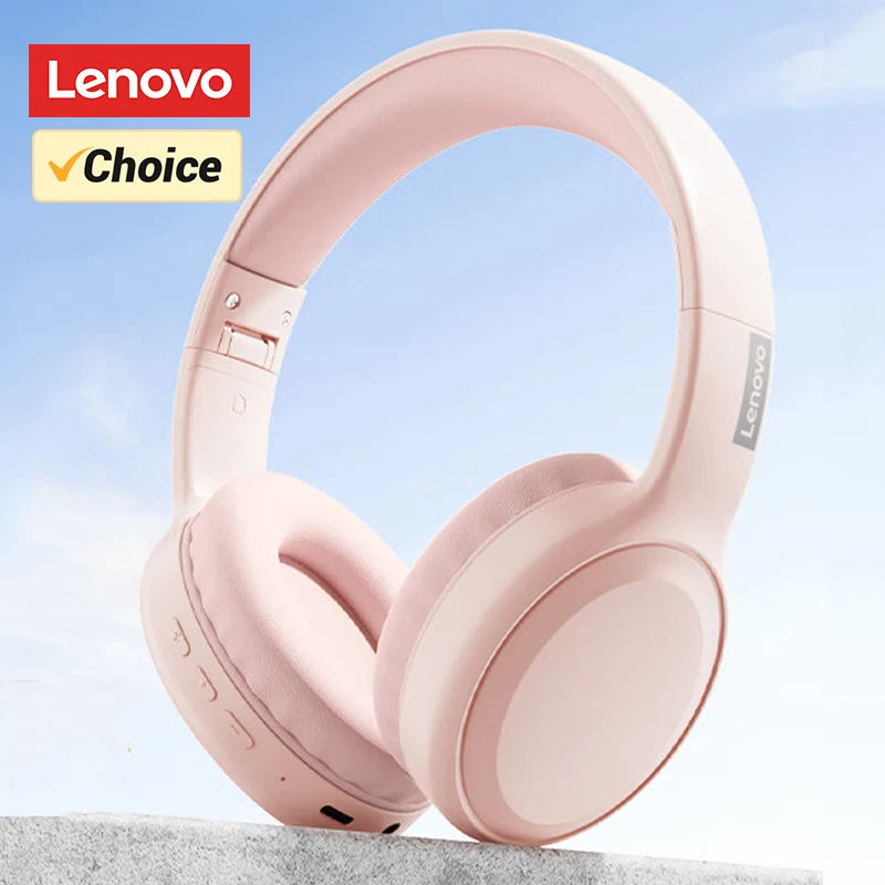 Choice Original Lenovo TH30 Bluetooth 5.0 Wireless High Quality Headphones Foldable Touch Control Headset Sport Earbuds