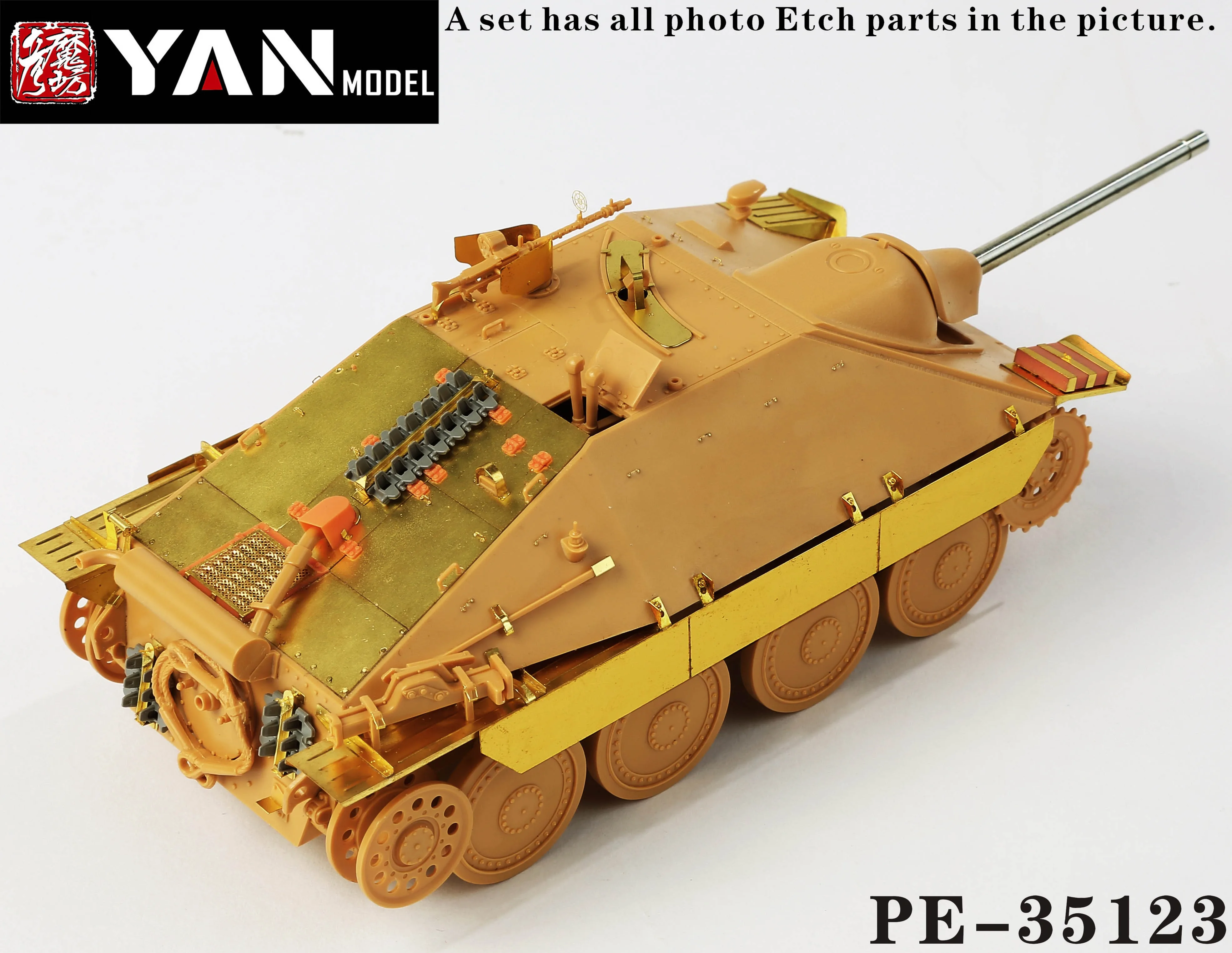 Yan Model PE-35123 1/35 Jagdpanzer38(t) 