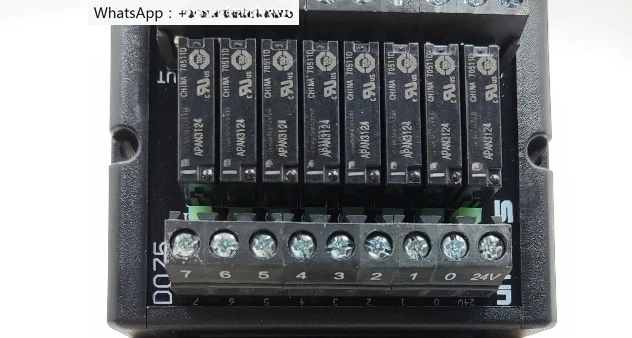

D075A PLC terminal block 8-position relay module D075 PA1a-24VAPAN3124