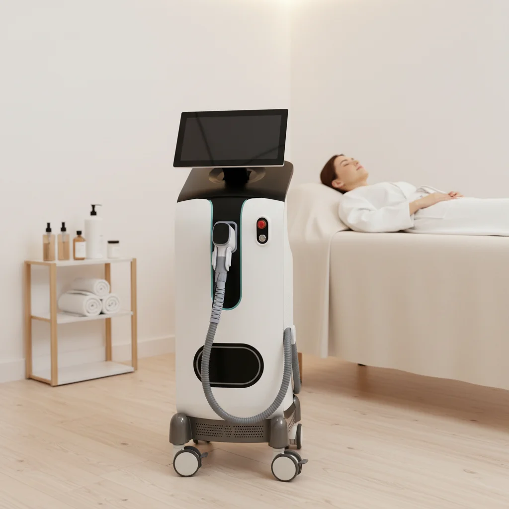 CE Laser Hair Removal Device Hair Removal Experts 808nm Diode Laser Machine Standing