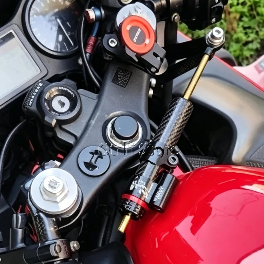 Steering Damper Stabilizer Kit For Honda CBR600 F4i CBR 600 F4i 1999‑2007 Aluminum Motorcycle Accessories Shock Absorber