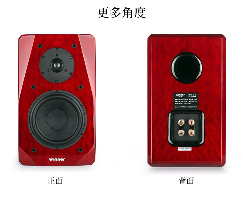 Winner/TD-9 Passive Hi-end Bookshelf Speaker 2.0 Channel 8 Ohm/100W/ 85dB/mW HIFI Speaker