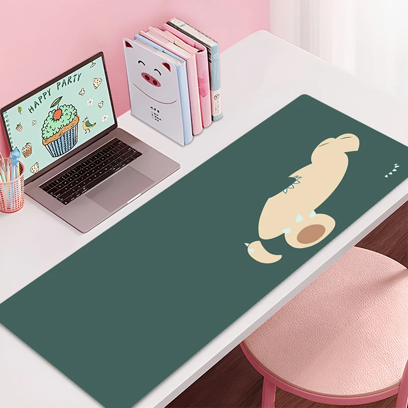 Gaming Mousepad P-Pokemons P-Pikachus Anime Mouse Mat Office Gamer Computer Mouse Pad HD Print Large Desk Mat PC Anime Mousepad