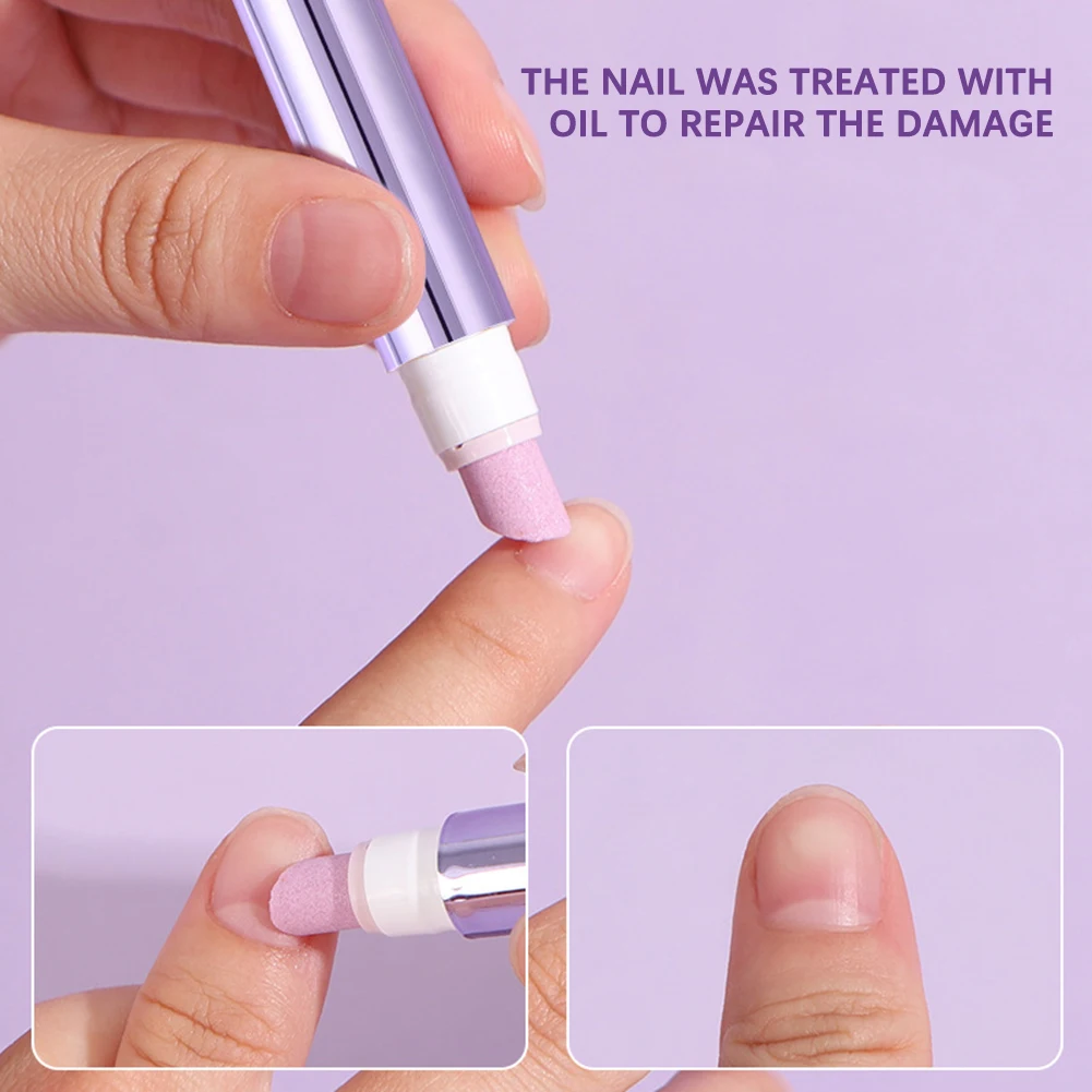 Cuticle Pusher Pen Multifunctional Travel-Friendly Cuticle Pusher For Nail Arts