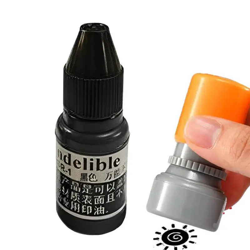 

Golf Ball Stamper Refill ink 5ml Golf Marker Permanent ink Colorfast Quick-dry Oil Printing Seal Ink for Golf Rubber Stamp Pad